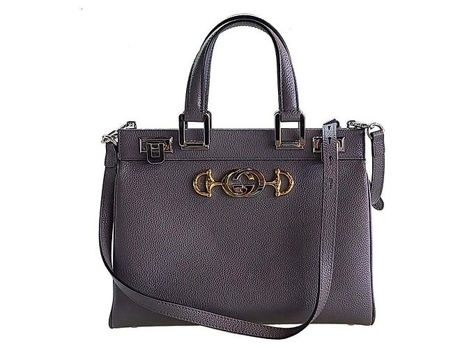 Gucci Sac à poignée Jumi Small Marron