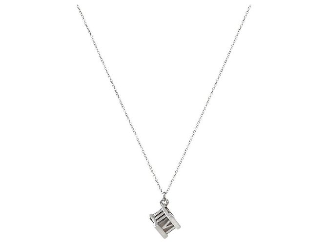 Tiffany & Co Collana Atlas Cube Silver Argento
