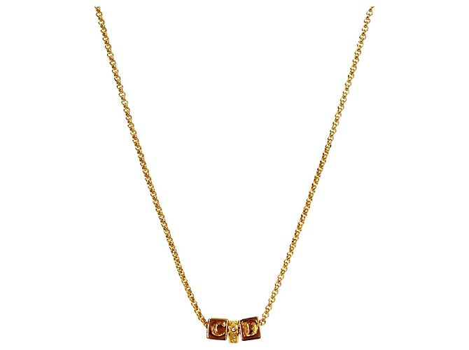 Dior Collana Cubo D'oro 