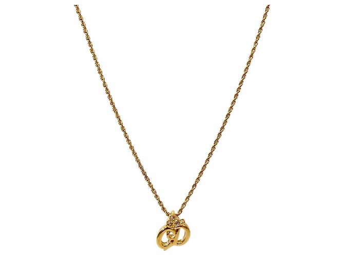Dior Collana Cubic CD Gold D'oro 