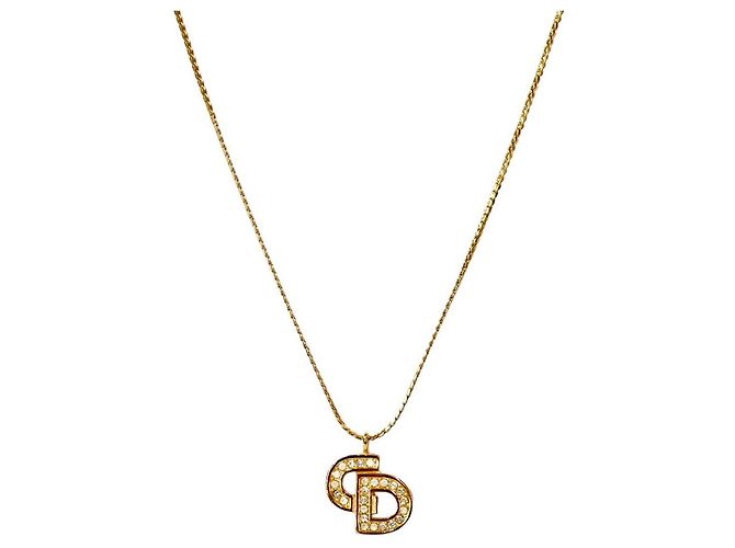 Dior Collana Cubic CD Gold D'oro 