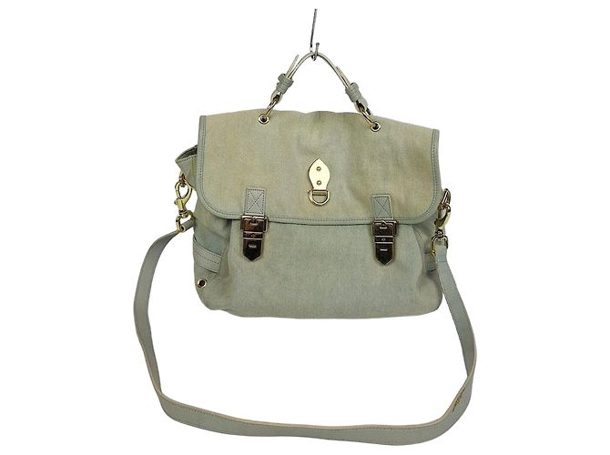 Mulberry Bolsa Tilly em denim azul claro