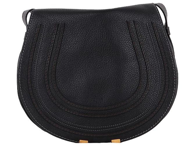 Chloé Borsa a tracolla Marcie Medium da donna nera Nero 