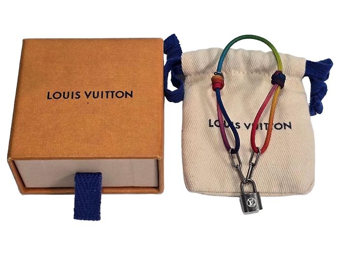 Louis Vuitton Bracciale Silver Lockit Virgil Abloh Arancione