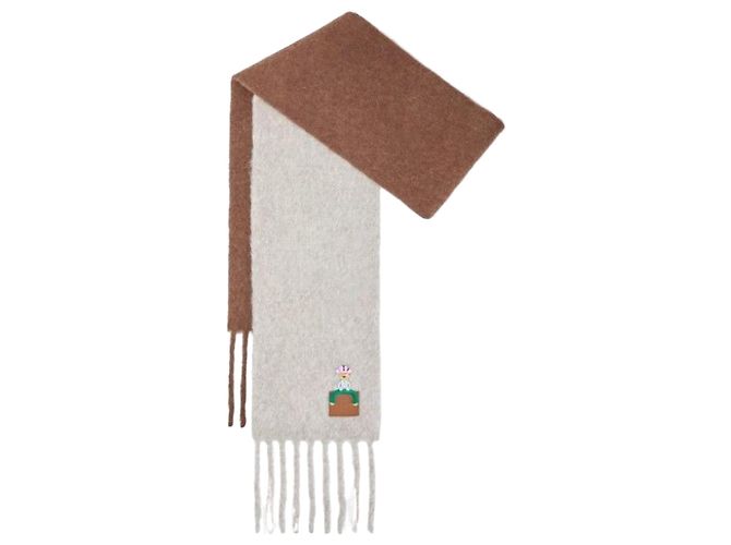 Loewe Cachecol de mistura de alpaca
