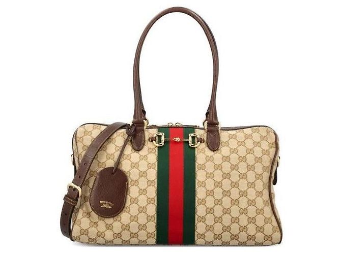 Gucci Boston Bag Marron