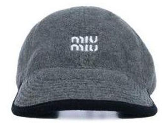 Miu Miu Boné de baseball em fleece