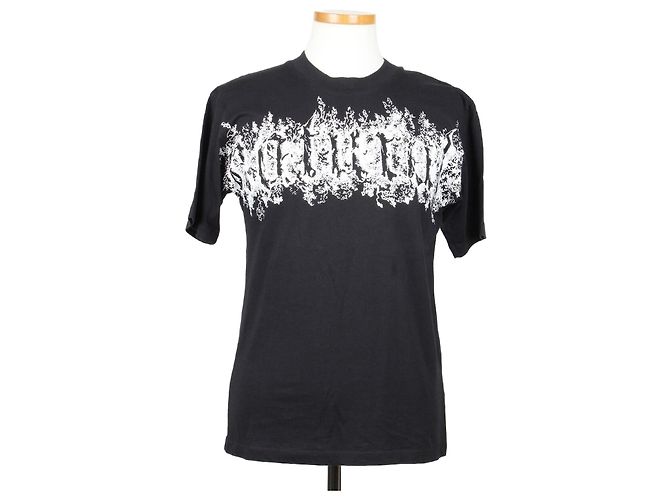 Off White Printed T-Shirt Black XS
