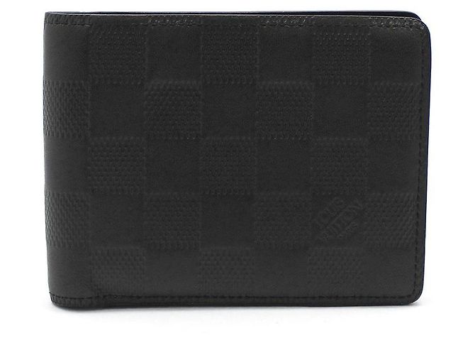Louis Vuitton Black Damier Infini Multiple Wallet