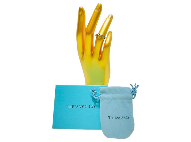 Tiffany & Co Tiffany Platinum Diamond Ring Size Multiple colors
