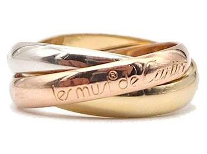 Cartier Trinity Ring Weiß 
