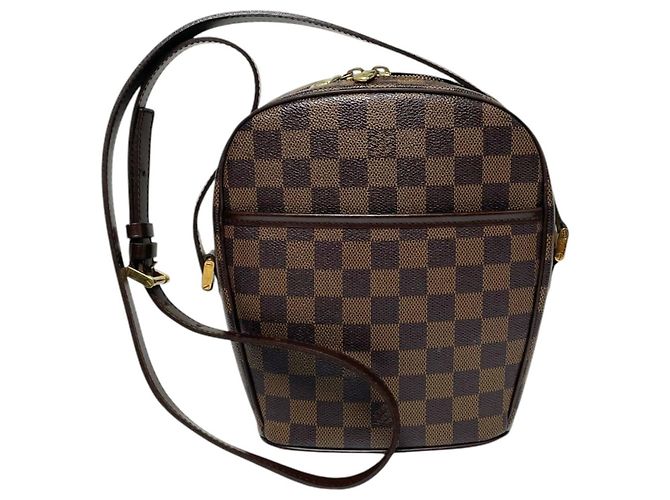 Louis Vuitton Bolsa de Ombro Damier Ébène PM Preto