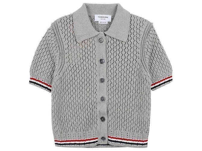 Thom Browne Kurzarm-Cardigan