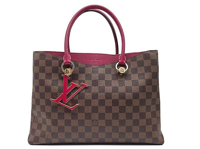 Louis Vuitton Damier Riverside Marrom