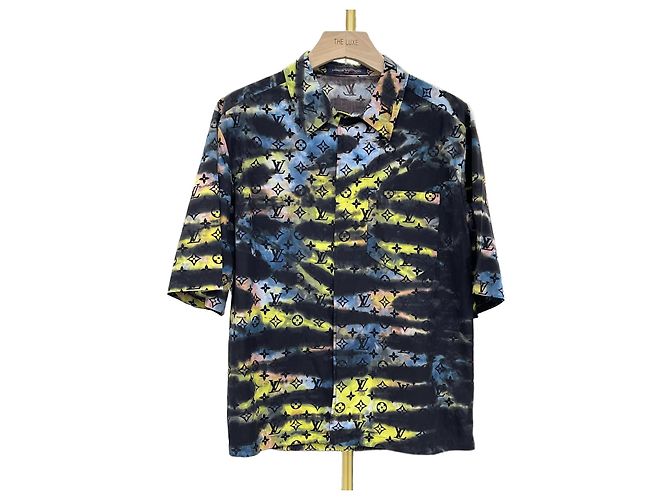 Louis Vuitton Camiseta Monogram Tie-Dye Size Multicolor