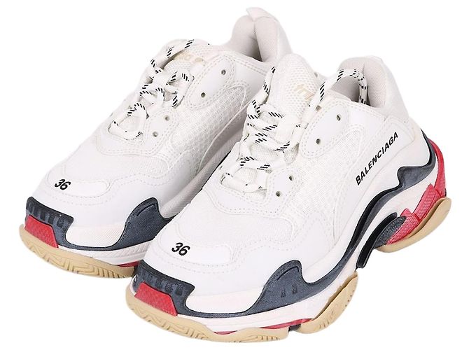 Balenciaga Baskets Triple Bread Blanc