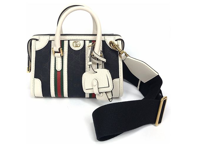 Gucci Pauletto Top Handle Two-Way Bag White