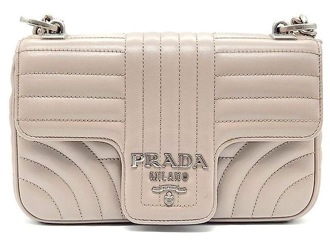 Prada Bolsa de ombro Diagram com corrente Multicor
