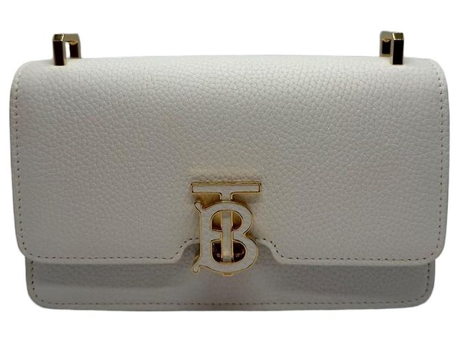 Burberry Mini Sac TB Blanc
