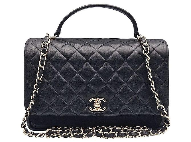 Chanel Serie Small in agnello classico Nero