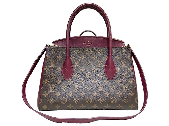 Louis Vuitton Borsa Tote e Borsa a Spalla Monogram Florin Rosso