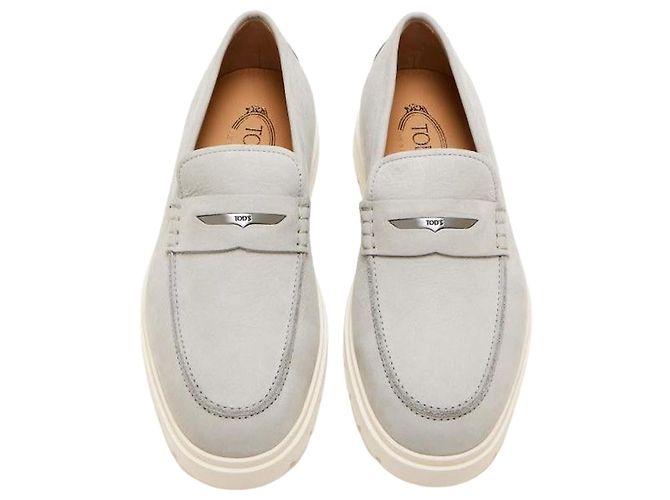 Tod's Mocassin en cuir de veau Marron