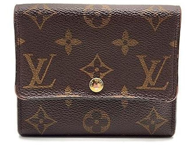 Louis Vuitton Portafoglio Monogram Anais Marrone