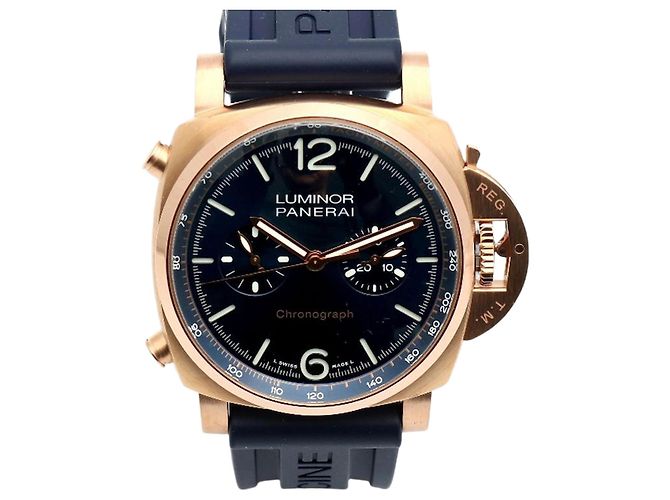 Panerai Relógio Luminor Marina Rose Goldtech Masculino - Sem uso com caixa e garantia Rosa