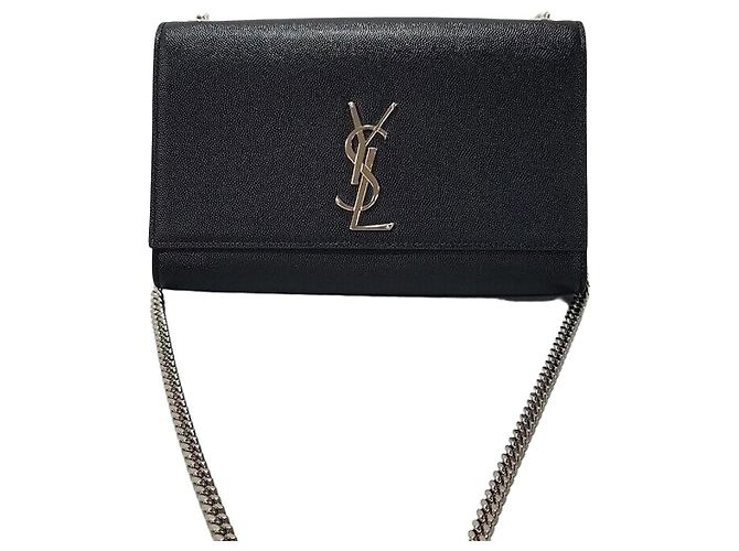 Saint Laurent Sac Kate Monogram Taille Medium Noir