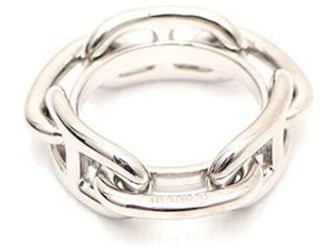 Hermès Regate Schalring Weiß 