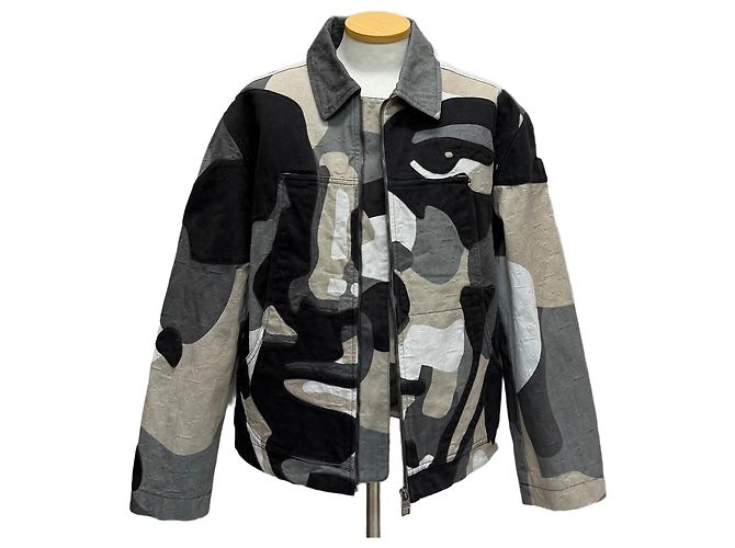 Louis Vuitton Patchwork Portrait Denim Jacket Multiple colors