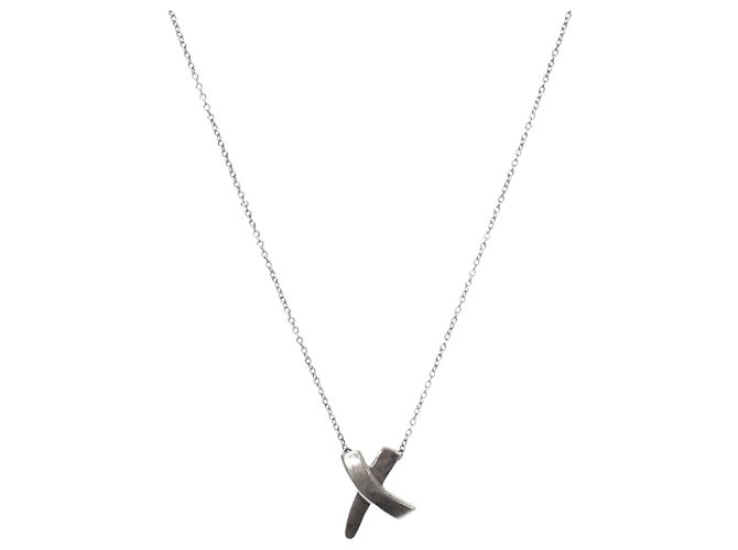 Tiffany & Co Collana Paloma Graffiti in argento