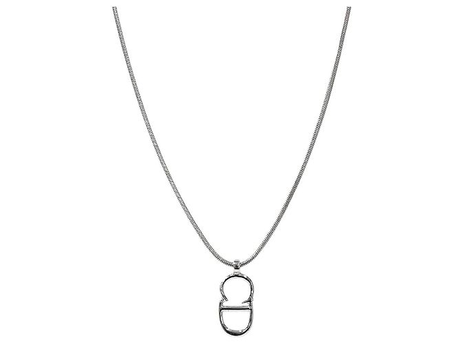 Dior Collana Verticale CD Argento 