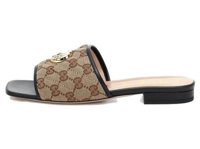 Gucci Sandali Slide GG Matelassé Multicolore