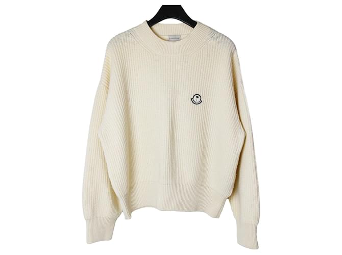 Moncler Strick Weiß 