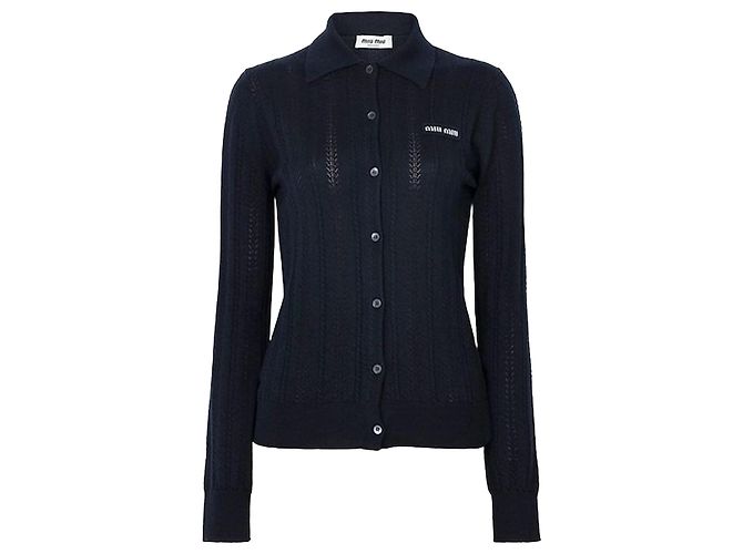 Miu Miu Kaschmir-Cardigan Schwarz