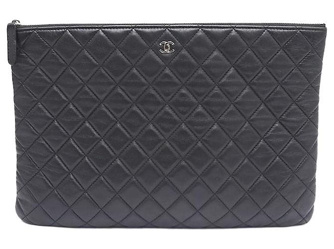 Chanel Clutch Grande Classica in Pelle Nera Nero