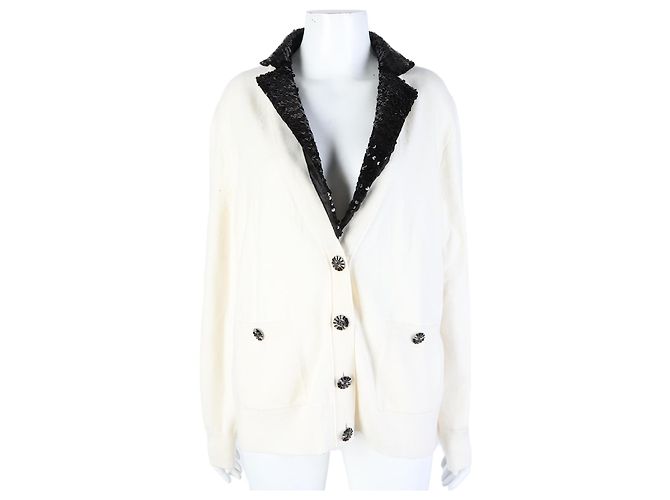 Chanel Cardigan Weiß 