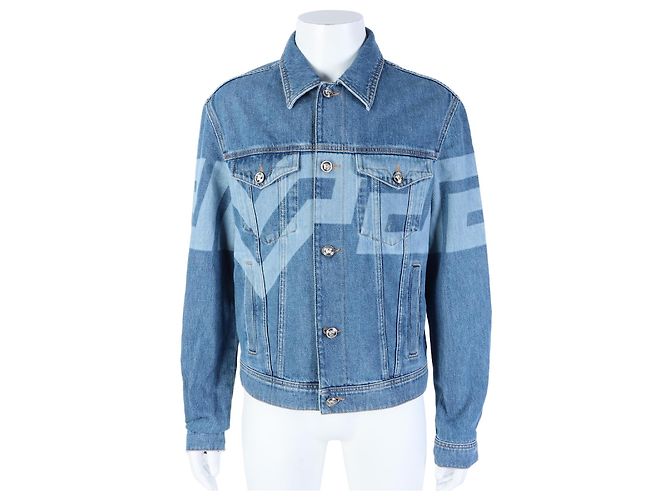 Versace Denim Jacket Blue