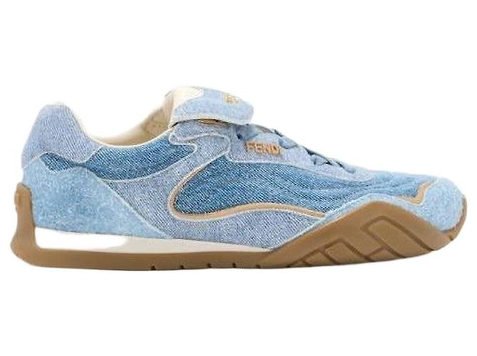Fendi Wave Pulse Sneaker Blau