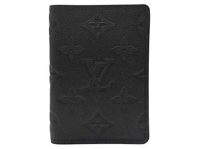 Louis Vuitton Monogram Shadow Pocket Organizer Black