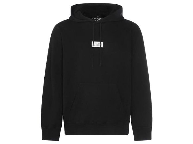 Maison Martin Margiela Felpa con cappuccio numerica Nero 