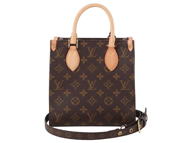 Louis Vuitton Borsa a tracolla Monogram Sac Plat BB Nero