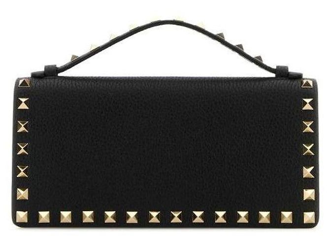 Valentino Bolsa de Alça de Corrente Rockstud Preto