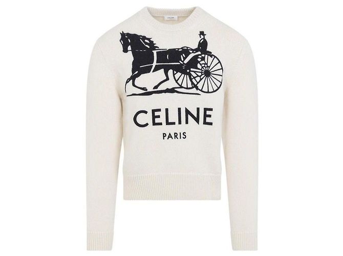 Céline Crewneck-Pullover aus Kaschmir