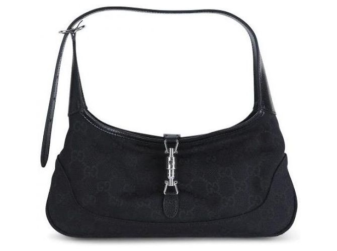 Gucci Borsa a Spalla Jackie Slim Medium Nero