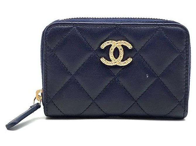 Chanel Lambskin Card Holder Black