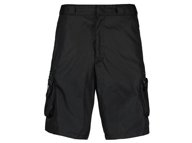 Prada Short Bermuda Re-Nylon Negro
