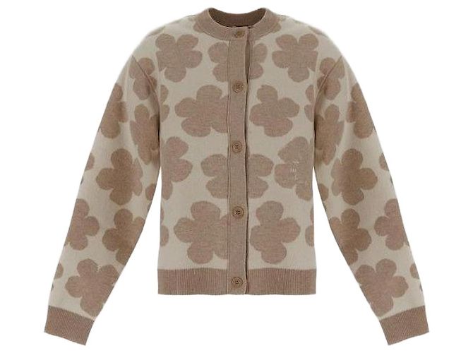 Kenzo Cardigã de algodão com bolinhas Multicor