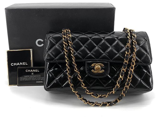 Chanel Classic Medium Shoulder Bag Black